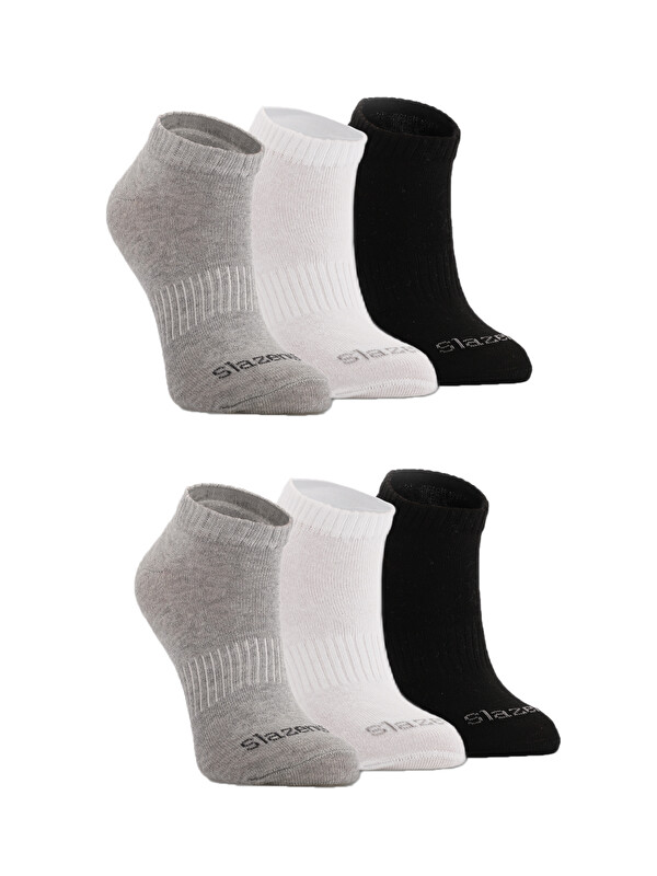 SLAZENGER JAMAL 6 lı Set Kadın  Karışık Çorap