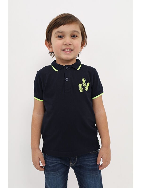 Toontoykids Erkek Çocuk Nakışlı Tişört