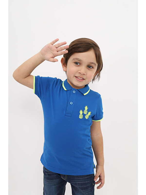 Toontoykids Erkek Çocuk Nakışlı Tişört
