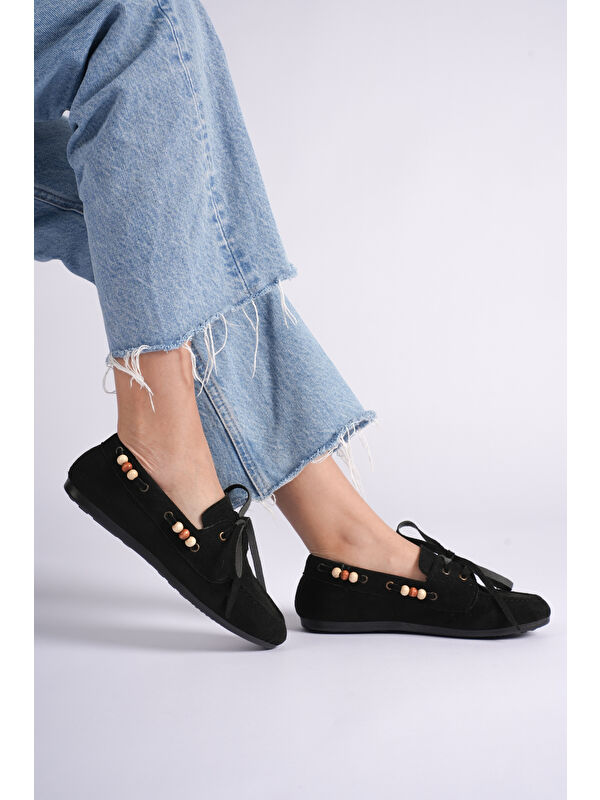 Tonny Black Kahverengi Tonny Black Rahat Kalip Kadın Günlük Tokalı Babet