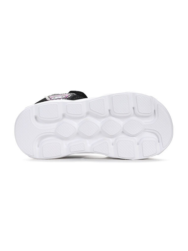 Kuruza Günlük Işıklı Cırtlı Kız Bebek Sandalet Ayakkabı - Görsel 6