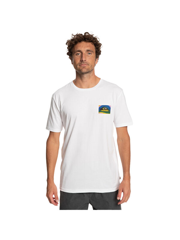 Quiksilver Omnicircle Erkek Bej Tişört