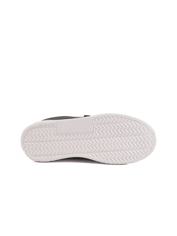 Siyah Beyaz Cırtlı Unisex Spor Ayakkabı DRK158 G - Görsel 6