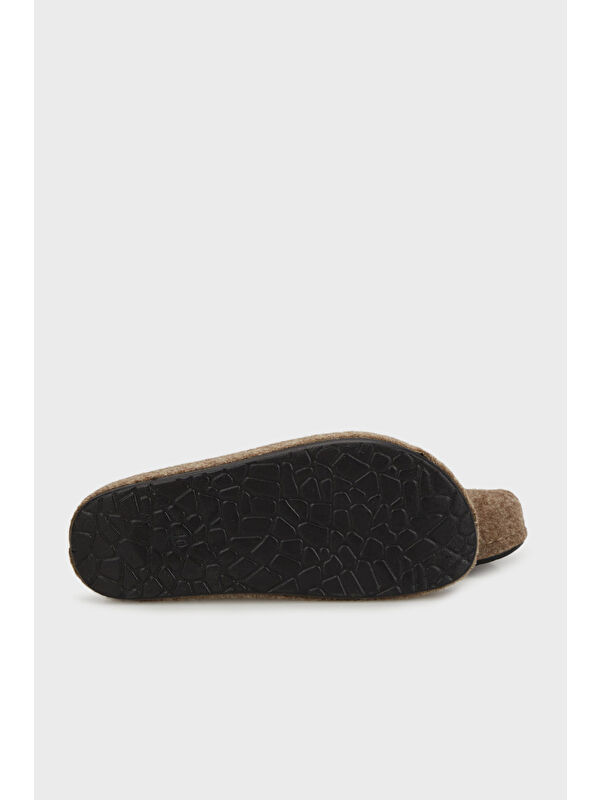 Keçe Kışlık Ev Terlik 6711004 - Görsel 5