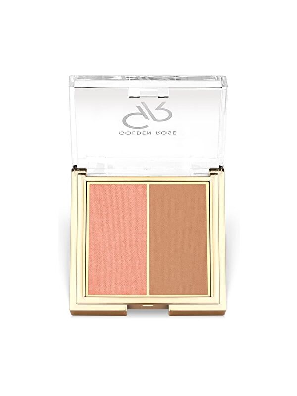GOLDEN ROSE Iconic Blush Duo No: 01 Rose&nude - Allık