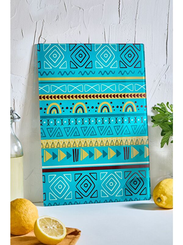 Lora Bianca African Cam Kesme Tahtası - 25x35 - Isıya Dayanıklı Kırılmaz Kesme Tahtası