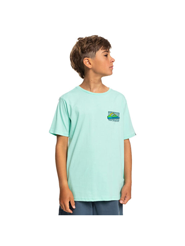 Quiksilver Retro Fade Yth Erkek Çocuk Renkli Tişört