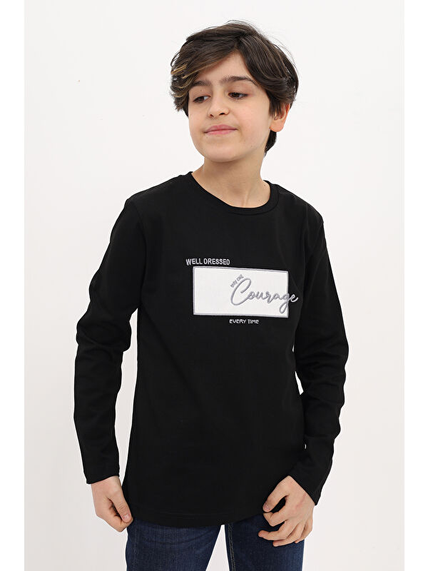 Toontoykids Erkek Çocuk Nakışlı Tişört