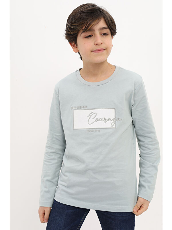 Toontoykids Erkek Çocuk Nakışlı Tişört