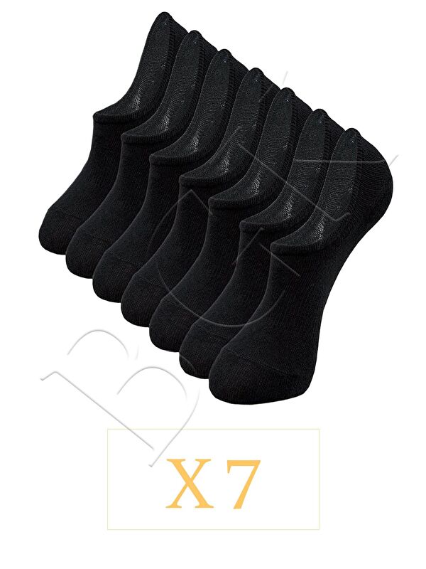 BGK Unisex 7'li Görünmez Spor Ayakkabı Çorabı