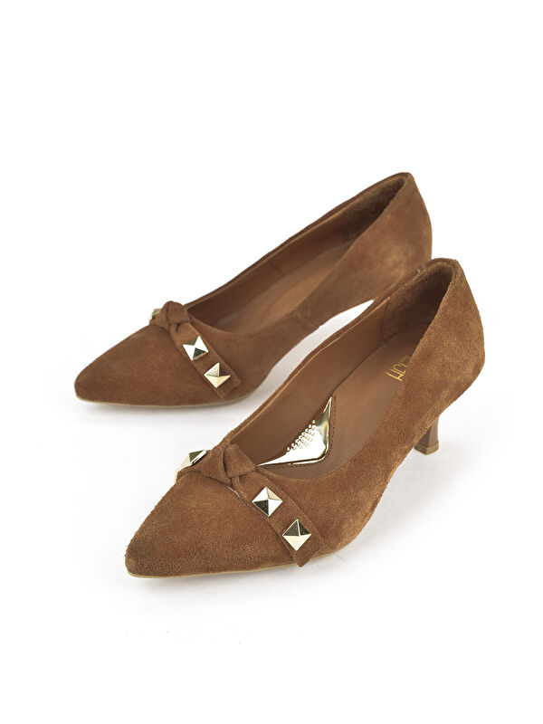 Kadın Hakiki Deri Ayakkabı 1531050Z26105005K Taba - Görsel 6