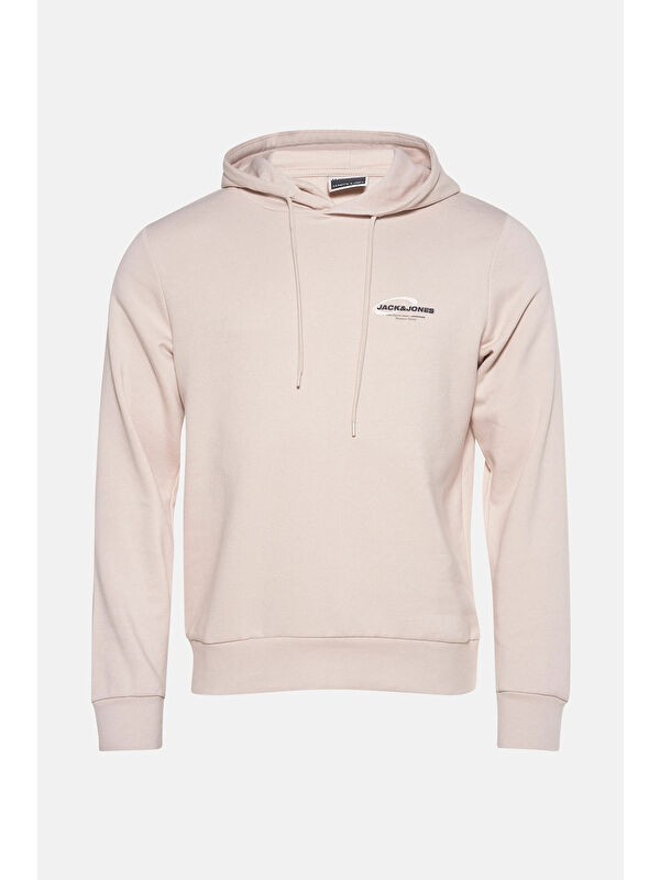 Jack & Jones Core Jcoboost Pamuklu Regular Fit Logolu Kapüşonlu Sweat 12284472