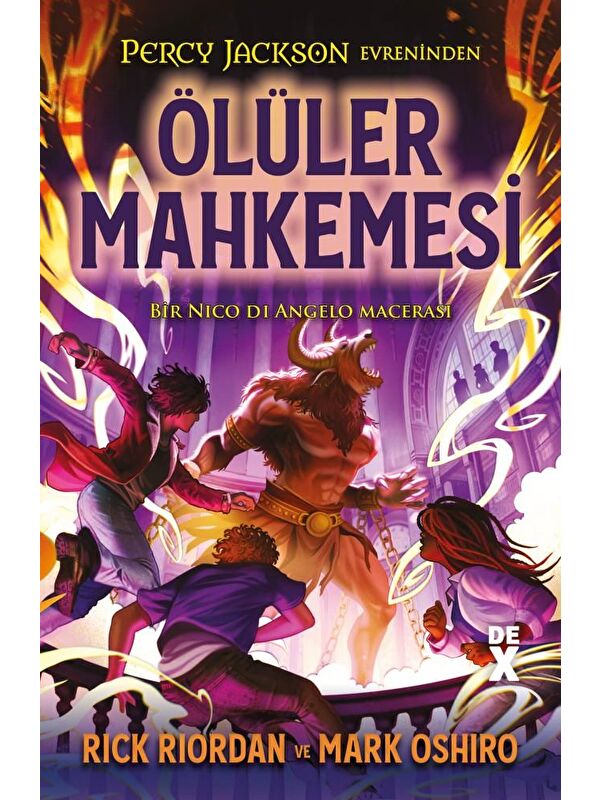 DEX Kitap Percy Jackson Evreninden Ölüler Mahkemesi - Mark Oshiro