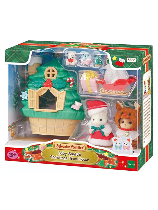 Sylvanian Families Bebek Noel Baba’nın Yılbaşı Ağaç Evi 5822