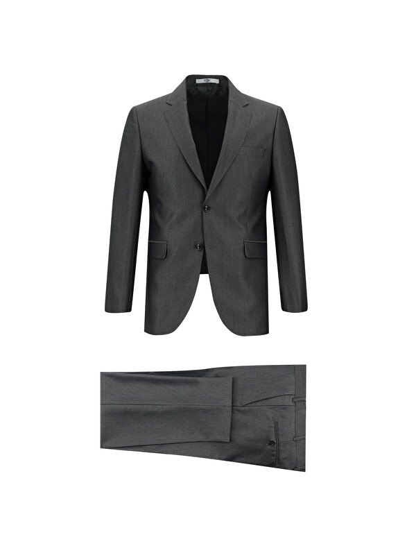 Kiğılı Slim Fit Dar Kesim Klasik Desenli Takım Elbise