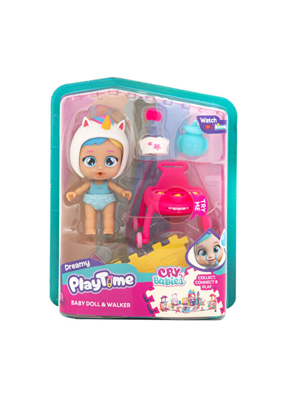 Cry Babies PlayTime Mini Bebek ve Yürüteç 923218