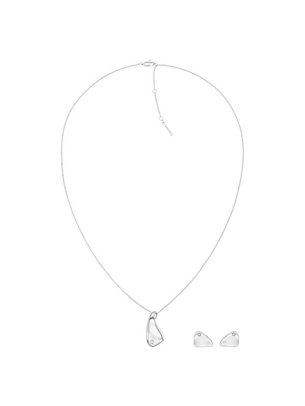 Calvin Klein CKJ35700016 Kadın Kolye ve Küpe Seti