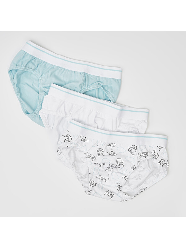 Panço Erkek Çocuk 3'lü Slip Çamaşır
