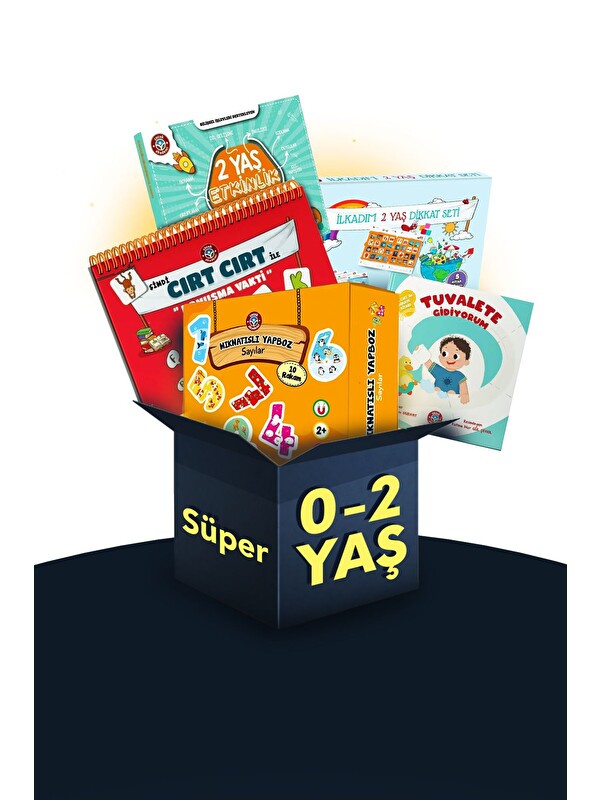 Çocuk Akademi 0 2 Yaş Süper Paket Özel Seri