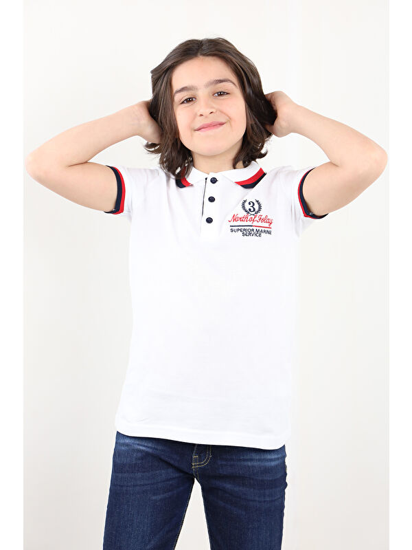 Toontoykids Erkek Çocuk Nakışlı Tişört