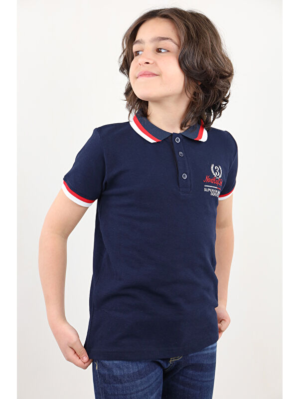 Toontoykids Erkek Çocuk Nakışlı Tişört