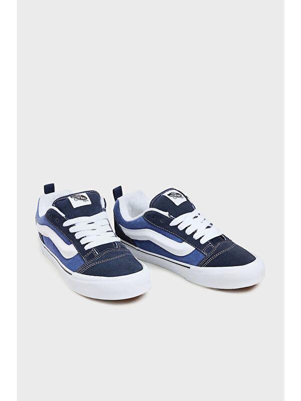 Knu Skool Logolu Süet Sneaker Ayakkabı VN0009QCNWD1 - Görsel 4