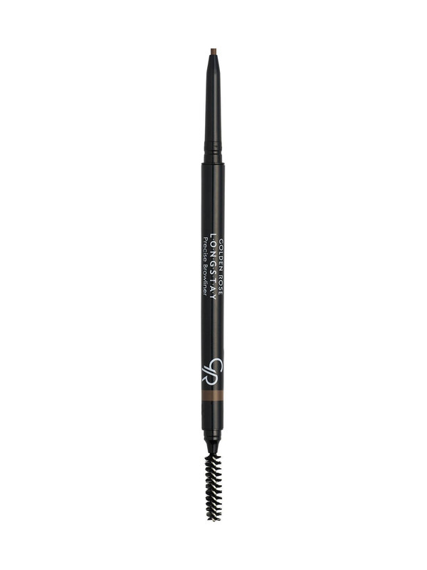 GOLDEN ROSE Longstay Precise Browliner 105 Asansörlü Kaş Kalemi 0,09 g