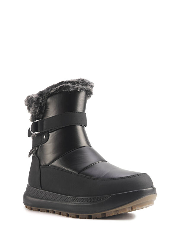 324680.Z 4PR Siyah Kadın Kar Botu - Görsel 3