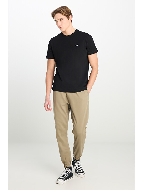Lee Regular Fit Ribanalı Paça Açık Yeşil Jogger Pantolon