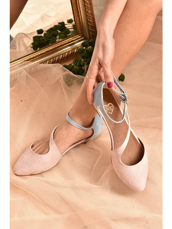 Fox Shoes Pembe Fox Shoes Babet Kadın D726016902