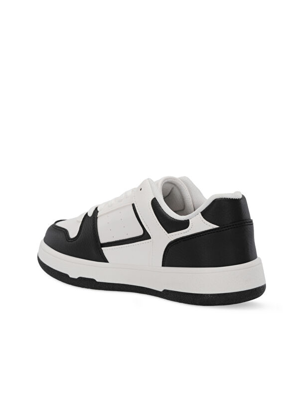 POLYS I Kadın Günlük Ayakkabı Beyaz / Siyah - Görsel 4