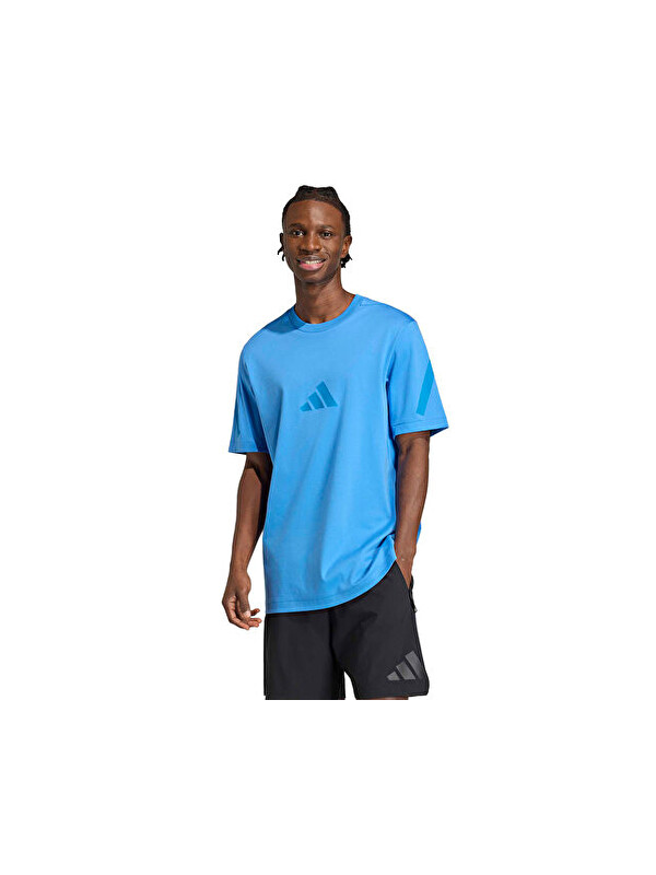 Adidas M Z.N.E. Tee Erkek Günlük Tişört KE4697 Mavi