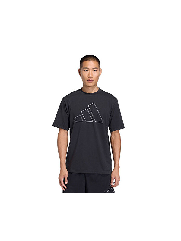 Adidas We Fr Bl T Erkek Antrenman Tişörtü KA3599 Siyah