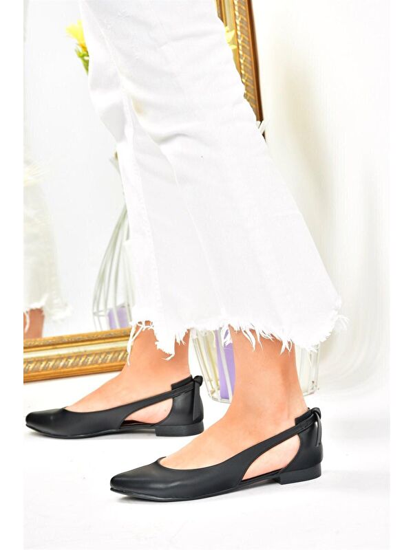 Fox Shoes Beyaz Fox Shoes Babet Kadın H726324009