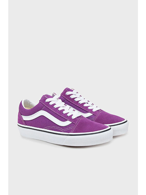 Old Skool Süet Logolu Sneaker Ayakkabı VN000D6WE2T1 - Görsel 3