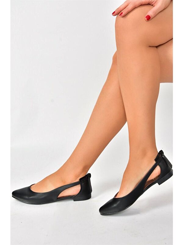 Fox Shoes Beyaz Fox Shoes Babet Kadın H726324009
