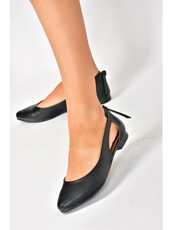 Fox Shoes Beyaz Fox Shoes Babet Kadın H726324009
