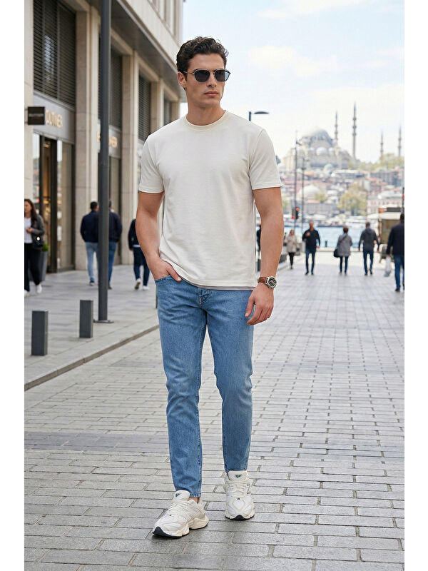 Buratti Slim Fit Düşük Bel Dar Paça Jeans 1115C70NAPOLI