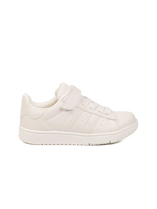Ayakmod Beyaz Cırtlı Hafif Erkek Çocuk Sneaker Cooper F