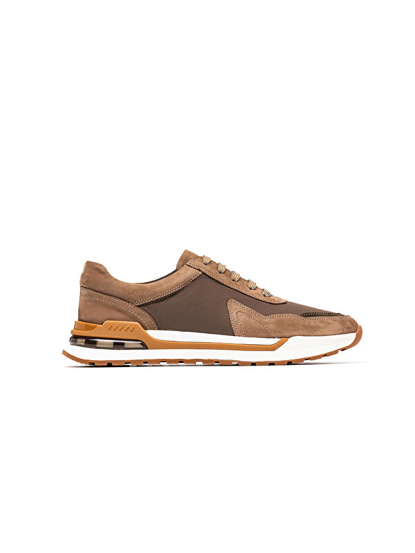 John May Erkek Sneaker OG-9800 1934-728-1938 Acık Vizon Napa Nubuk