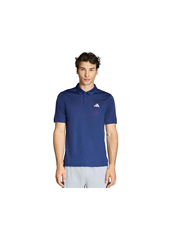 Adidas We Bas Polo Erkek Antrenman Polo Tişörtü KD5437 Mavi