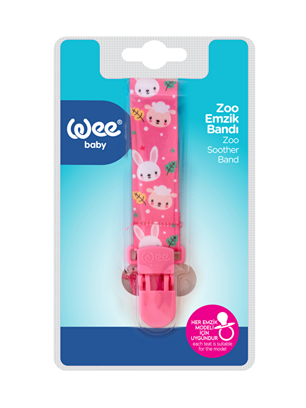 WEE BABY Zoo Emzik Bandı - PEMBE