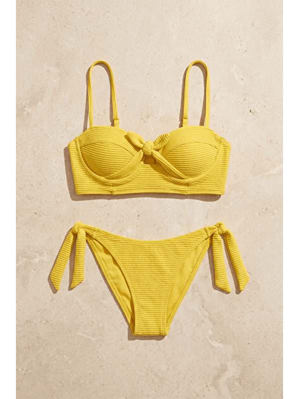 Katia And Bony Kadın Seageo Fiyonklu Bikini Takımı Sarı