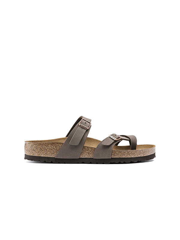 Birkenstock Kadın Terlik 071061 Mayari BF Nubuk Mocca
