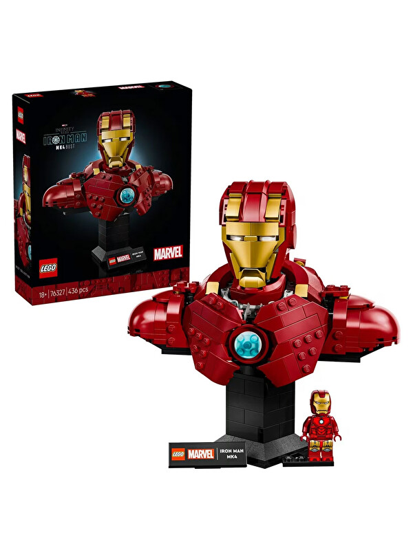 Lego Marvel Iron Man MK4 Büstü 76327