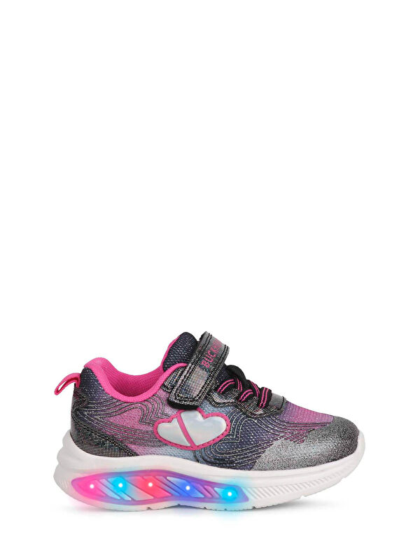 BUCK3042 NINA Siyah Kız Çocuk Sneaker - Görsel 2