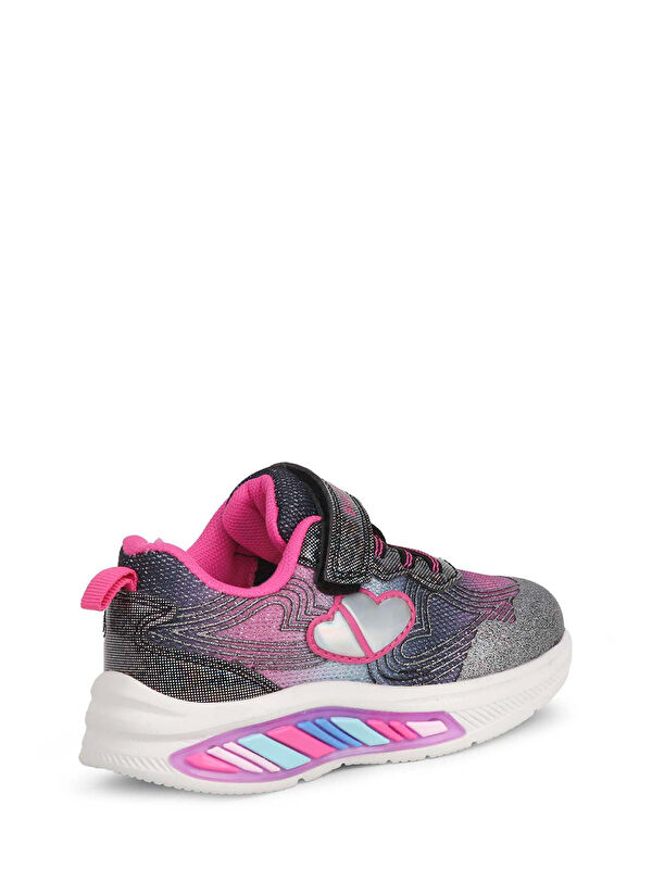 BUCK3042 NINA Siyah Kız Çocuk Sneaker - Görsel 4