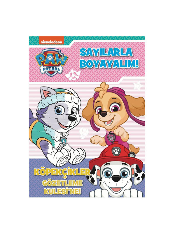 Beta Kids Paw Patrol Sayılarla Boyayalım Beta Yayınları