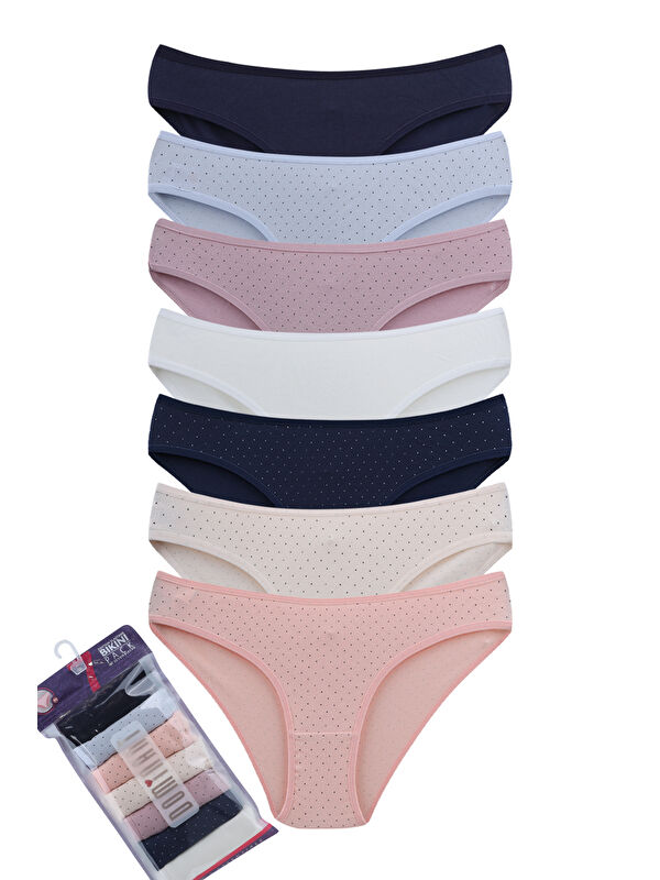 Dominant Kadın Soft Renk Pamuklu Külot 7'li Paket