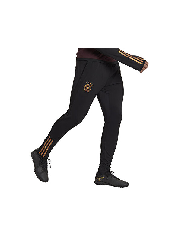 Adidas Dfb Tr Pnt Erkek Futbol Eşofman Altı HF3995 Siyah